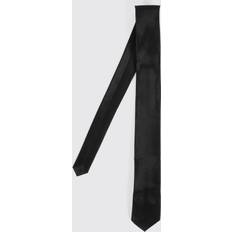 Musta Solmiot boohooMAN Slim Tie - Black