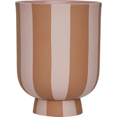 Pots, Plants & Cultivation OYOY Toppu Flower Pot Ø8 cm Caramel-Rose