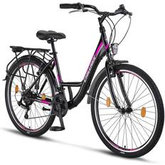 Billiga Dam Cyklar Chillaxx Strada - Black/Pink Damcykel