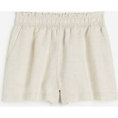 H&M Shorts H&M & Linen Shorts Beige