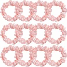 Scrunchies Hair Ties Shein 12pcs Pink Hair Elastics