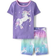 Girls Nightwear The Children's Place Girls Snug Fit Cotton Pajamas Sizes 4-16