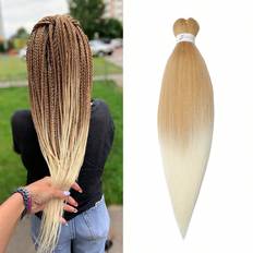 Blonde Hair Wefts Shein Ombre Braiding Hair 20 Inch 26 Inches