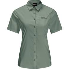 Hiking - Women Shirts Jack Wolfskin Heidetal Shirt W - Picnic Green