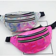 Multicoloured - Women Bum Bags Shein 2pcs Women's Outdoor Laser Waist Bag