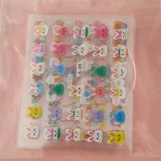 10pcs Glitter Cartoon Cute Nail Stickers