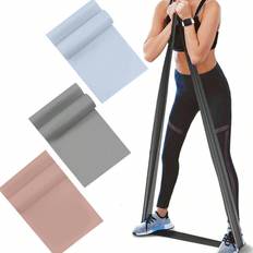 Träningsutrustning Shein 1pc, Resistance Band, Professional Non-Latex Elastic Exercise Band, 5ft Long Elastic Band For Physical Therapy, Yoga, Pilates, Rehabilitation, Home Or