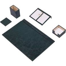 Ebern Designs Michelet Faux Leather Desk Organiser Set