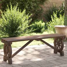 Legno Divani e Panche da Esterno vidaXL Panca 115 cm in Legno Massello di Abetecod MXL 91293 Panchina da Giardino