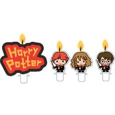 Harry Potter Character Birthday Candles Pack of 4