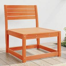 Holz Lounge-Sets vidaXL Gartensofa Wachsbraun Massivholz Kiefer Lounge-Set