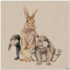 Polyester Framed Art The Group Jane Bannon Bramble, Lexie & Tommy Framed Art 101.6x101.6cm