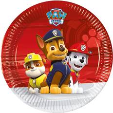 Red Disposable Plates Spin Master Paw Patrol Paper Disposable Plates of 8