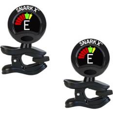 Snark X Tuner Clip On 2-Pack Chromatic for guitar bass violin