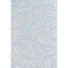 Homespace Direct 80x150cm HomeSpace Direct Leaves Weave Newquay Blue cm