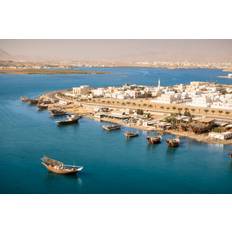 Breakwater Bay View of Sur in Oman Keith Molloy Framed Art