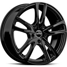 17 pollici Cerchioni GMP ASTRAL schwarz glänzend 7.0Jx17 4x108 ET16