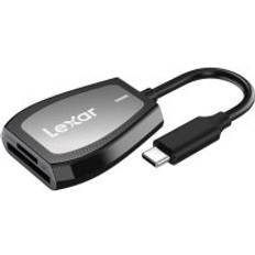 LEXAR LRW470U SD & microSD UHS-II Dual-Slot Reader USB-C