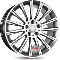 alufelgen kt18 für mercedes-benz e-klasse 212 212g 17 zoll felgen Palladium Front Polish