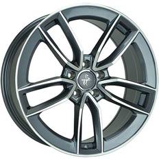 20" - 5/112 Autofelgen Keskin KT21 ELEGANT palladium front polished 8.5Jx20 5x112 ET42