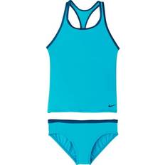 Tankinis Nike Girls Solid Racerback Tankini Set