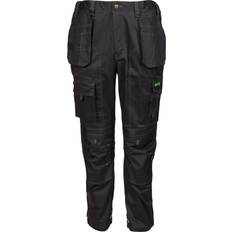 W38 Work Pants Apache Two Trade Work Trousers Black 38L