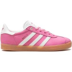 Pink Children's Shoes Adidas Junior Gazelle - Pink Fusion/Ivory/Gum 3