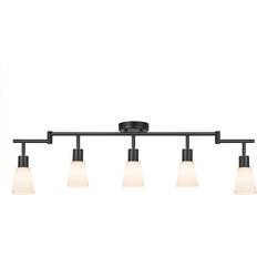 Nordlux Cole Black Ceiling Flush Light 8cm