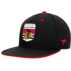 Fanatics Men Sports Fan Apparel Fanatics Men's Branded Black Chicago Blackhawks 2023 NHL Draft Snapback Hat