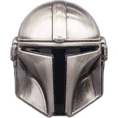 Men Brooches Star Wars 819799 the Mandalorian Helmet Pewter Lapel Pin