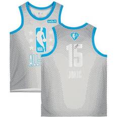 Game Jerseys Fanatics Authentic Nikola Jokic Denver Nuggets Autographed Platinum Nike 2021-22 All-Star Game Swingman Jersey