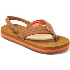 Reef Girl's Ahi Lightweight Flip Flops Littles Rainbow