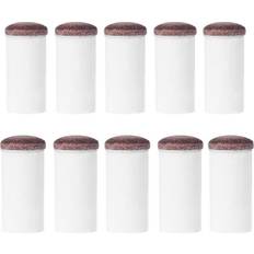 Wejoy Billiards Cue Replacement Head 5pcs/set Slip-on Pool Cue Tips Plastic Snooker Cue Ferrule High Qulity Billiards Accessories
