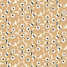 Marimekko Little Poppy Nappe Beige, Naturel, Bleu, Blanc (145x88cm)