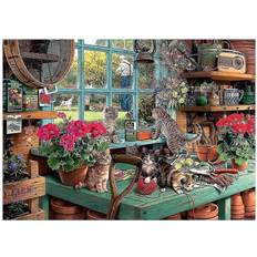HKHBJS 3D Pieces Jigsaw Puzzle Window Cats For Adults Kids High Quality Best Gifts model Building Kits