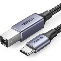 Ugreen USB-C Till USB-B 2.0 Skrivarkabel 2 m