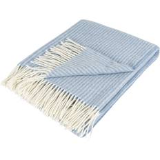 Uldplaid cashmere Arctic Luksus Merino/Cashmere FAMILIA BELLA Tæppe Blå