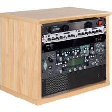 Studioutstyr Gator Cases Elite Series Desktop 8U Studio Rack, Natural Maple Matte