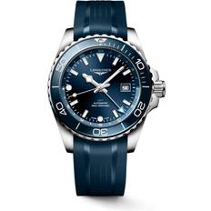 Longines Hydroconquest GMT 43mm Blue Rubber