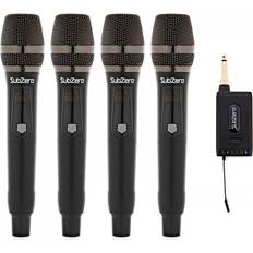 SubZero SubZero VOXLINK-Compact, Quad Handheld Wireless Microphone System