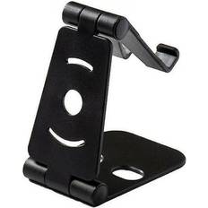 Mobile Device Holders HKHBJS black Foldable Portable Adjustable Mobile Phone Holder Mount Stand T