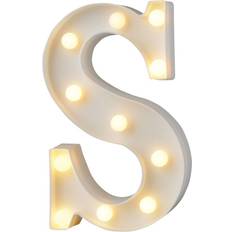 Lastenhuone Party King Letter S with LED Lighting