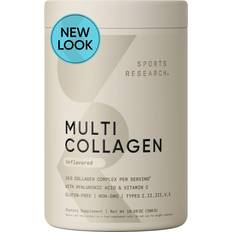 Kollagen - Pulver Vitaminer & Mineraler Sports Research Collagen Protein Powder Type 300 g