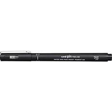 UNI-BALL PIN DRAWING PEN FINELINER ULTRA FINE LINE MARKER 0.8mm BLACK Ink [Pack of 3]