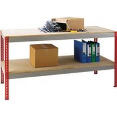 DIY Accessories Just Just Workbench with Chipboard Top & Full Under shelf 2400 w x 900 d