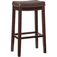 California Proposition 65 Warning Furniture Linon Claridge Brown Bar Stool 32.2"