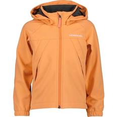 Softshelljacka barn Barnkläder Didriksons Troel Kid's Jacket - Papaya Orange (504613-l04)