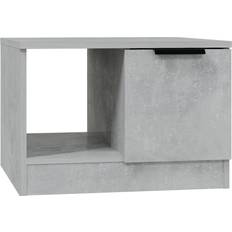 Schubladen Couchtische vidaXL Engineered Wood Concrete Grey Couchtisch 50x50cm