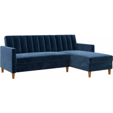 Højrestillede - Sovesofaer Room & Joy Celine Sectional Futon Navy Sofa 213.4cm 3 personers