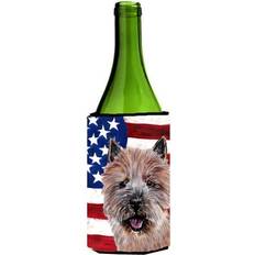 Bottle Coolers on sale CoolCookware Norwich Terrier With American Flag Usa Bottle Cooler